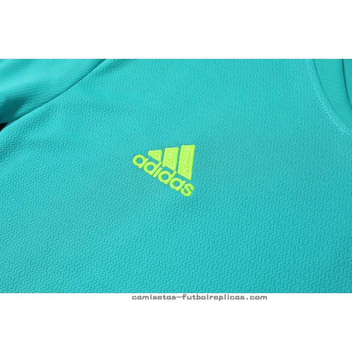 Chandal del Juventus Manga Corta 2022-2023 Azul y Verde - Pantalon Corto
